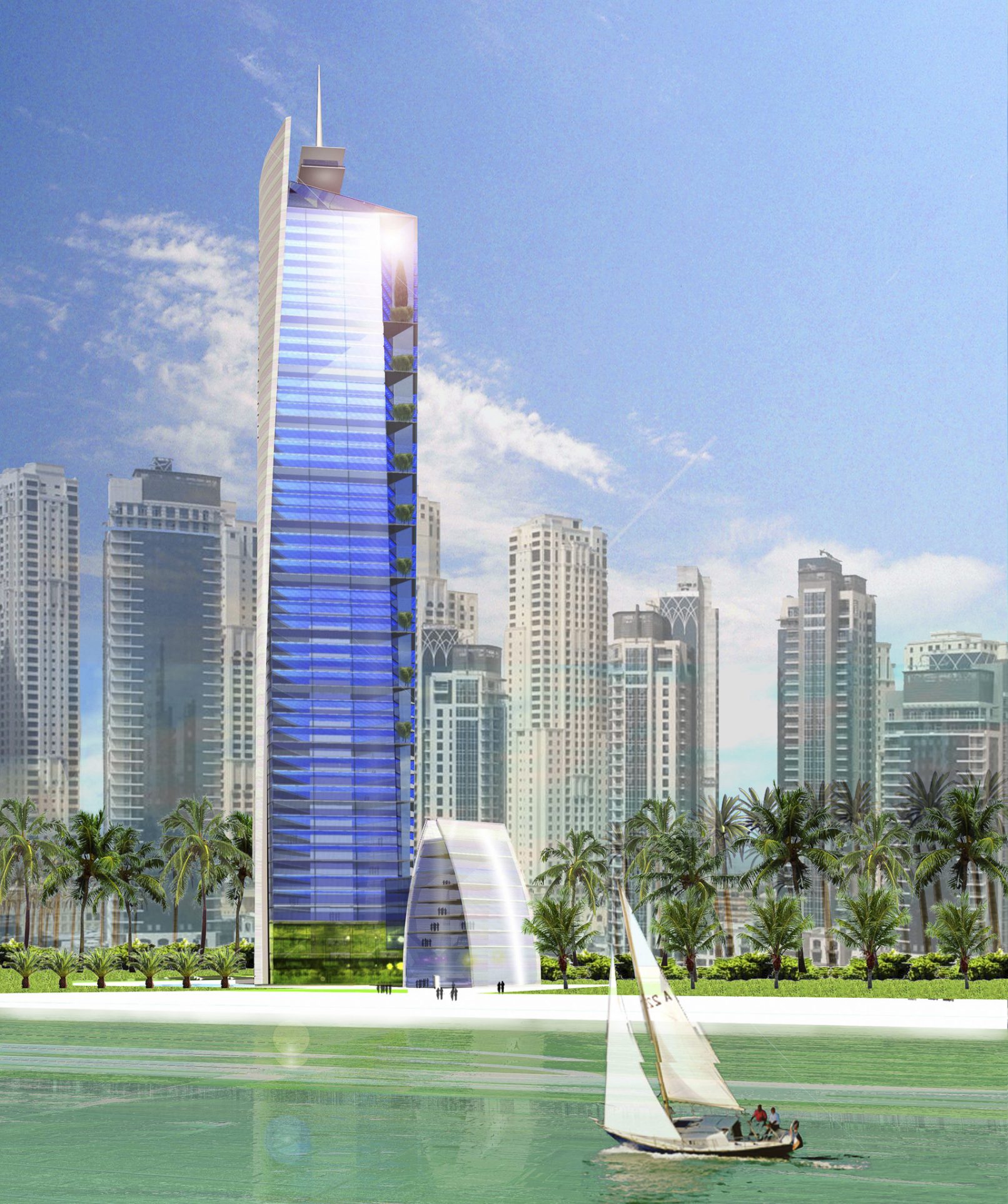 julianrincon Julian Rincon INTERNATIONAL D'ARCHITECTURE international darchitecture International d'architecture Atelier 3 atelier 3 DUBAI Dubai DB1 TOWER db1 tower bureaux BUREAUX Ida