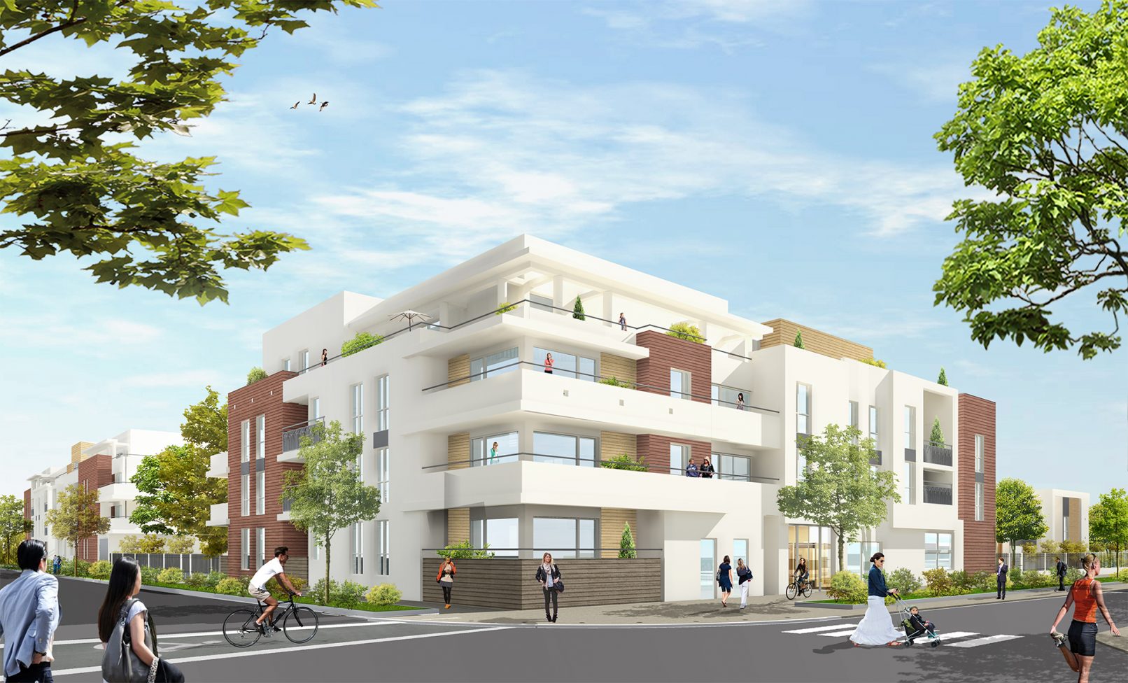 julianrincon Julian Rincon INTERNATIONAL D'ARCHITECTURE international darchitecture International d'architecture Atelier 3 atelier 3 residence ilot 1 Résidence Ilot 1 Montévrain Ida