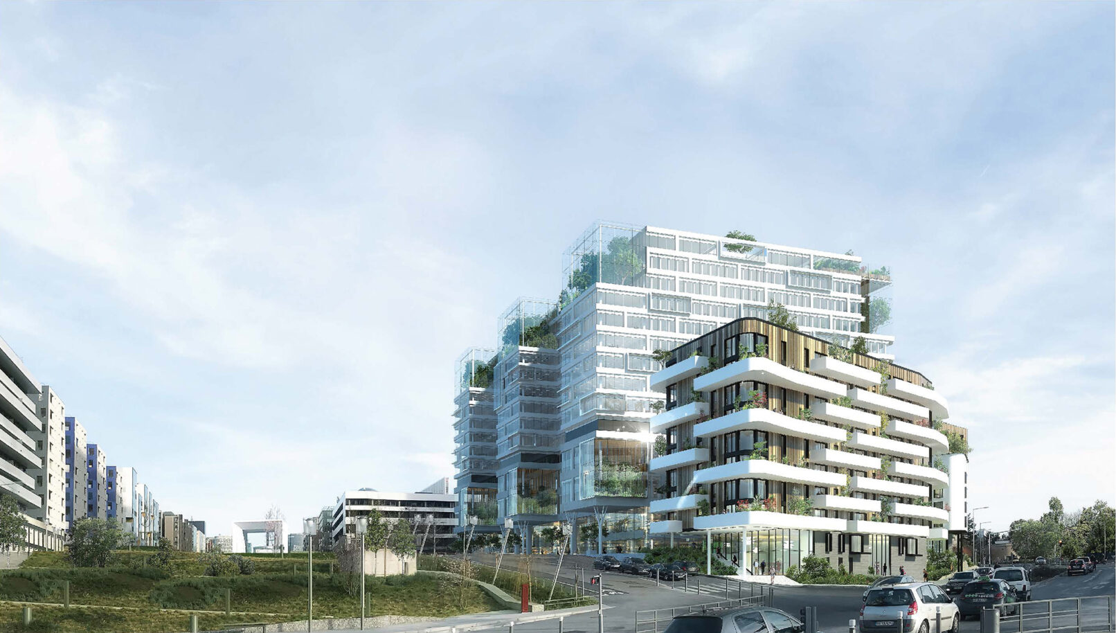 julianrincon JULIAN RINCON International d'architecture INTERNATIONAL D'ARCHITECTURE Atelier 3 ATELIER 3 ENSEMBLE LES SERRES DE NANTERRE ensemble les serres de nanterre NANTERRE nanterre BUREAUX bureaux LOGEMENTS logements TOURS ET USAGES MIXTES tours et usages mixtes IDA ida