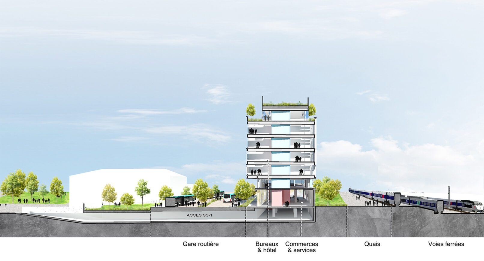 julianrincon JULIAN RINCON international d'architecture INTERNATIONAL D'ARCHITECTURE Atelier 3 ATELIER 3 GARE DE MELUN gare de melun MELUN melun EQUIPEMENT equipement IDA ida