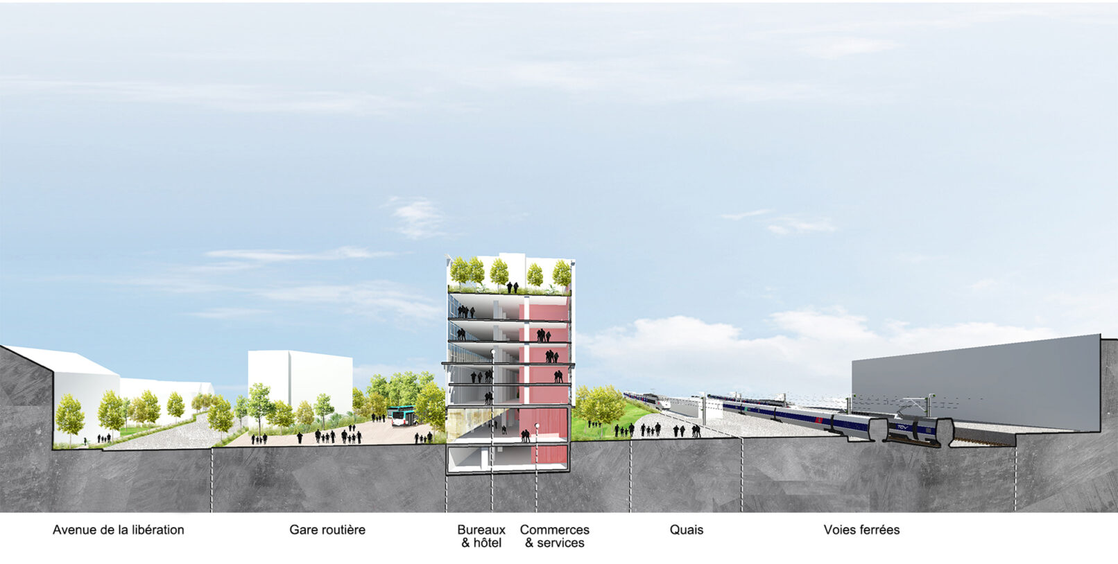 julianrincon JULIAN RINCON international d'architecture INTERNATIONAL D'ARCHITECTURE Atelier 3 ATELIER 3 GARE DE MELUN gare de melun MELUN melun EQUIPEMENT equipement IDA ida