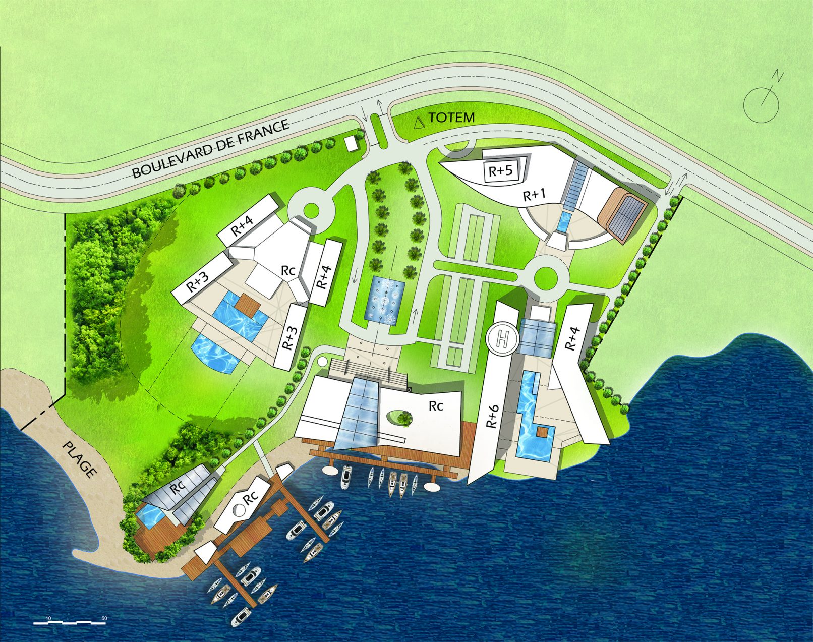 julianrincon Julian Rincon INTERNATIONAL D'ARCHITECTURE international darchitecture International d'architecture Atelier 3 atelier 3 COMPLEXE DE L'HOTEL DU GOLF complexe de l'hotel du golf Marina golf hotel Hotel et commercial