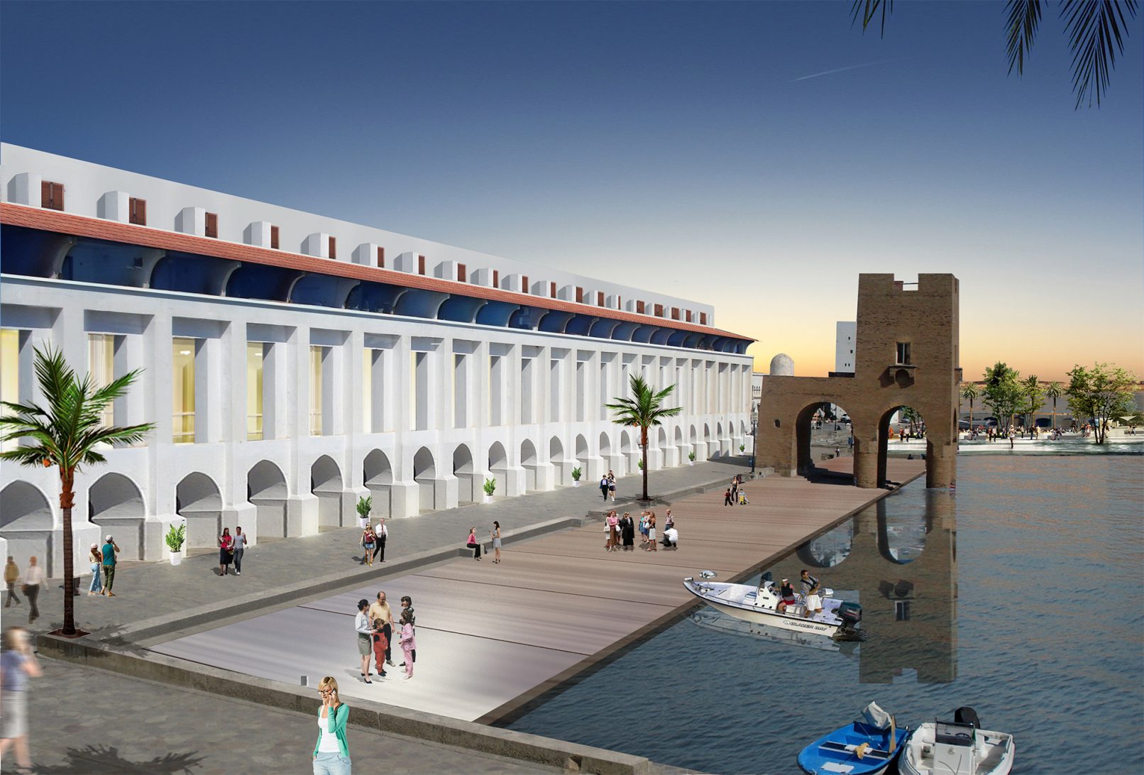 julianrincon Julian Rincon INTERNATIONAL D'ARCHITECTURE international darchitecture International d'architecture Atelier 3 atelier 3 HOTEL EL MARSA Hotel El Marsa sidi fredj SIDI FREDJ Hotel et commercial