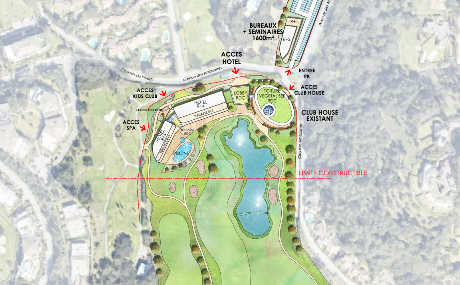 julianrincon JULIAN RINCON international d'architecture INTERNATIONAL D'ARCHITECTURE Atelier 3 ATELIER 3 HOTEL WESTIN BARBOSSI hotel westin barbossi MANDELIEU LA NAPOULE mandelieu la napoule BUREAUX bureaux IDA ida