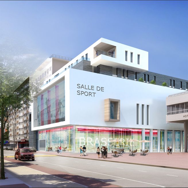 julianrincon Julian Rincon INTERNATIONAL D'ARCHITECTURE international darchitecture International d'architecture Atelier 3 atelier Salle de sports joinville le pont Equipements publics