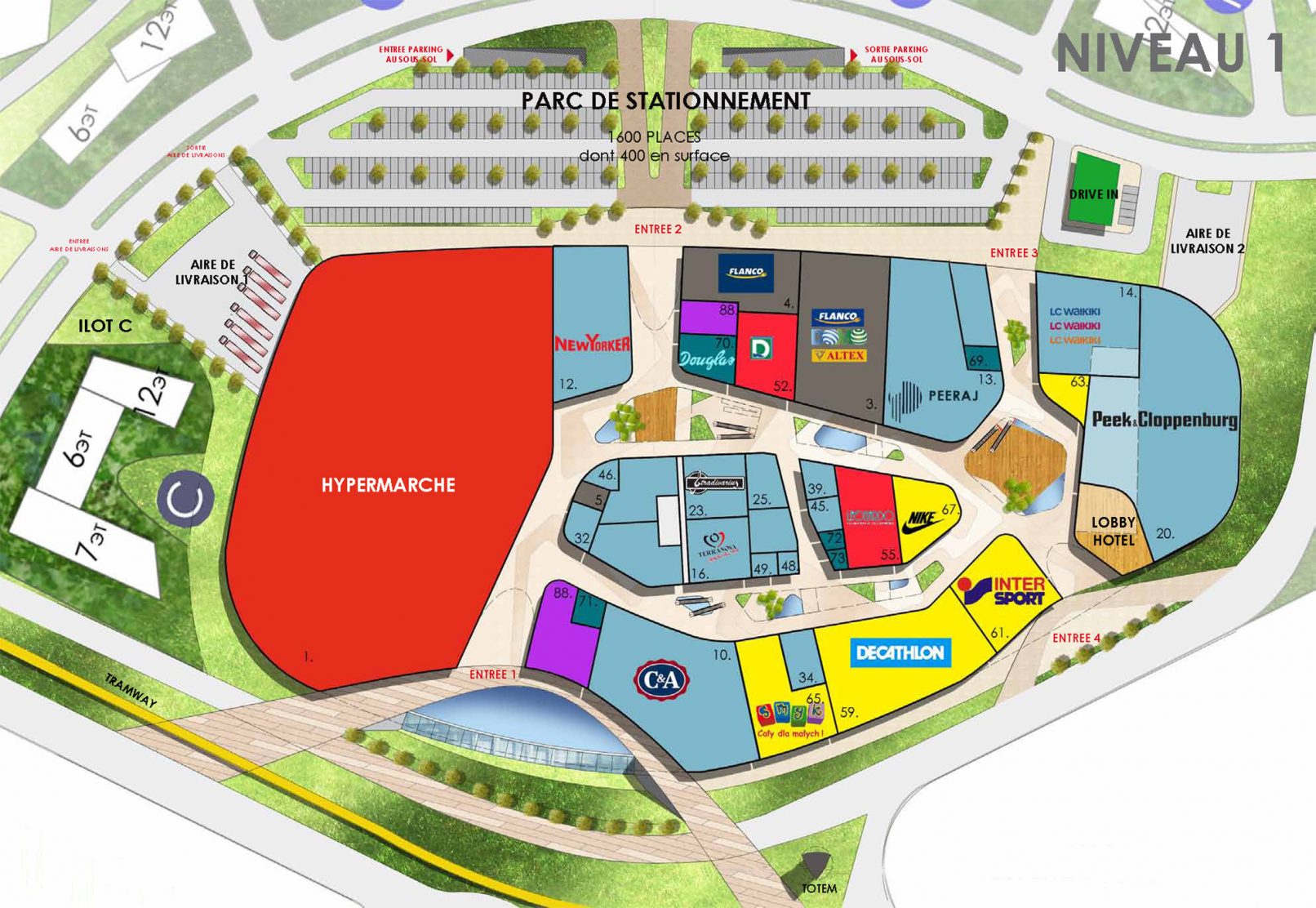 julianrincon Julian Rincon INTERNATIONAL D'ARCHITECTURE international darchitecture International d'architecture Atelier 3 atelier 3 perm PERM Centre commercial quartier de l'arsenal QUARTIER DE L'ARSENAL Equipements publics