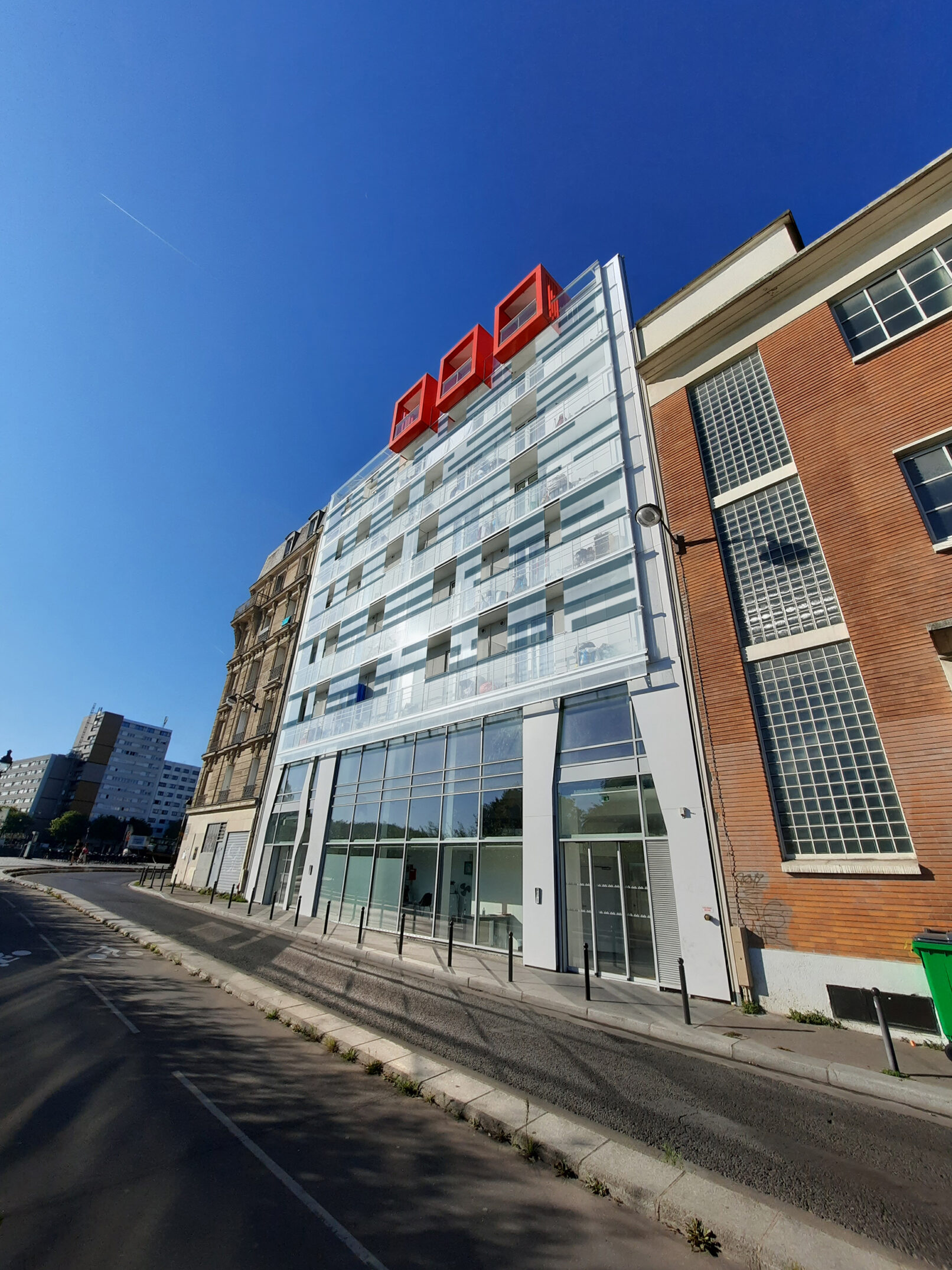 Julianrincon JULIAN RINCON international d’architecture INTERNATIONAL D’ARCHITECTURE ATELIER 3 ATELIER 3 RESIDENCE HOTELIERE QUAI DE LA GIRONDE residence hoteliere quai de la gironde PARIS paris EQUIPEMENETS PUBLICS equipement publics IDA ida