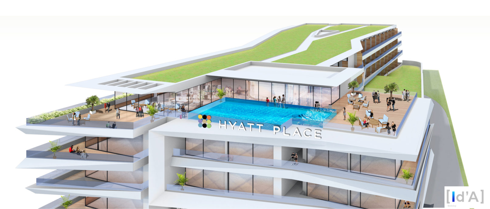 julianrincon Julian Rincon INTERNATIONAL D'ARCHITECTURE international darchitecture International d'architecture Atelier 3 HYATT PLACE CANNES hyatt place cannes CANNES cannes HOTEL hotel IDA ida