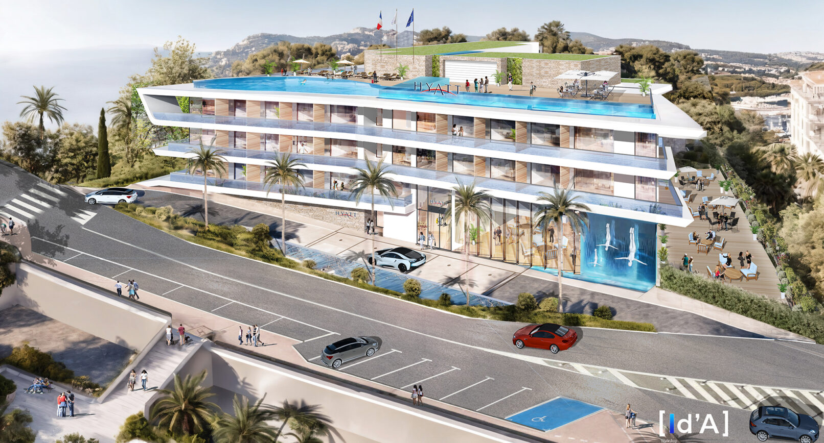 julianrincon Julian Rincon INTERNATIONAL D'ARCHITECTURE international darchitecture International d'architecture Atelier 3 atelier 3 HOTEL HYATT hotel Hyatt MANDELIEU LA NAPOULE mandelieu la napoule France FRANCE hotel et commercial