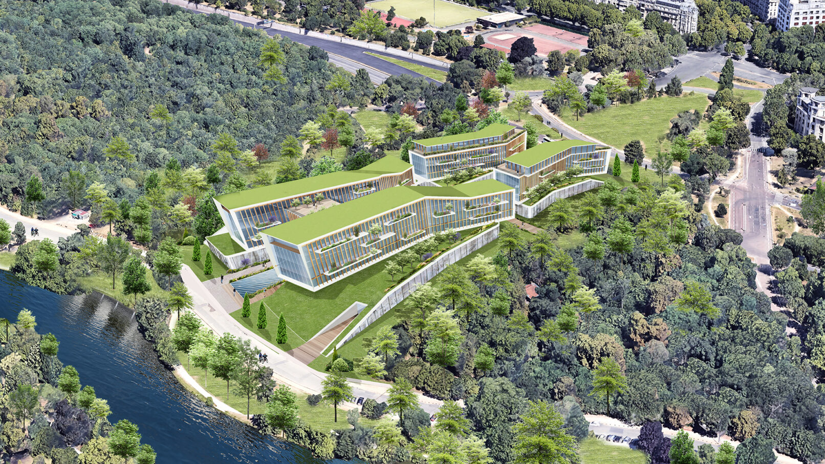 julianrincon JULIAN RINCON international d'architecture INTERNATIONAL D'ARCHITECTURE Atelier 3 ATELIER 3 PLACE DE COLOMBIE place de colombie PARIS paris BUREAUX bureaux EQUIPEMENTS PUBLICS equipements publics IDA ida